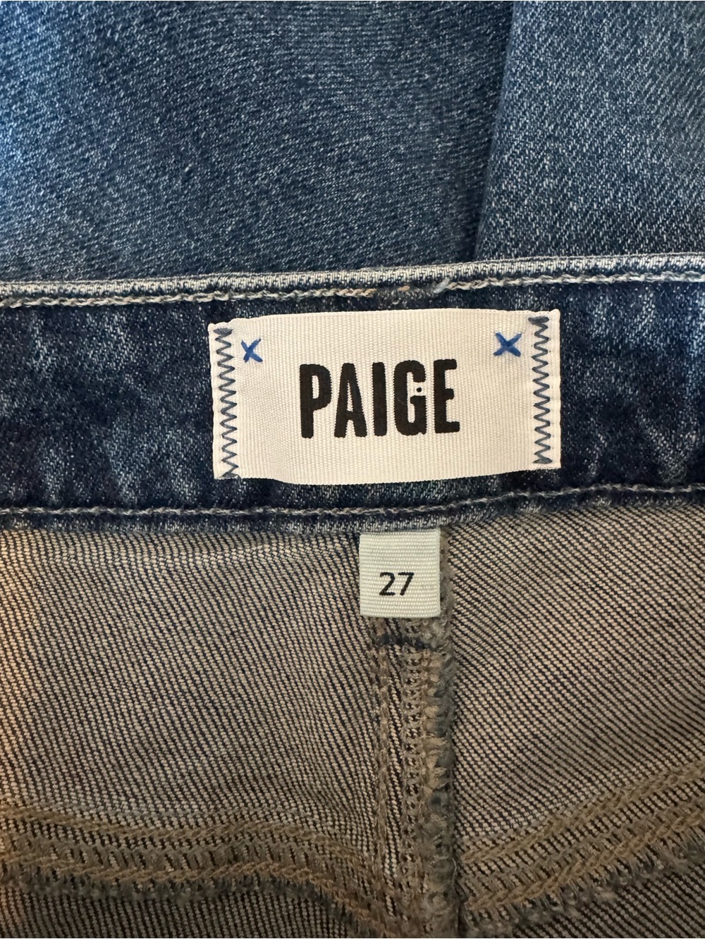 Paige Women's Alexis Barrel Leg Jeans In Lovejoy Distressed High Rise Size 27 - Picture 9 of 10